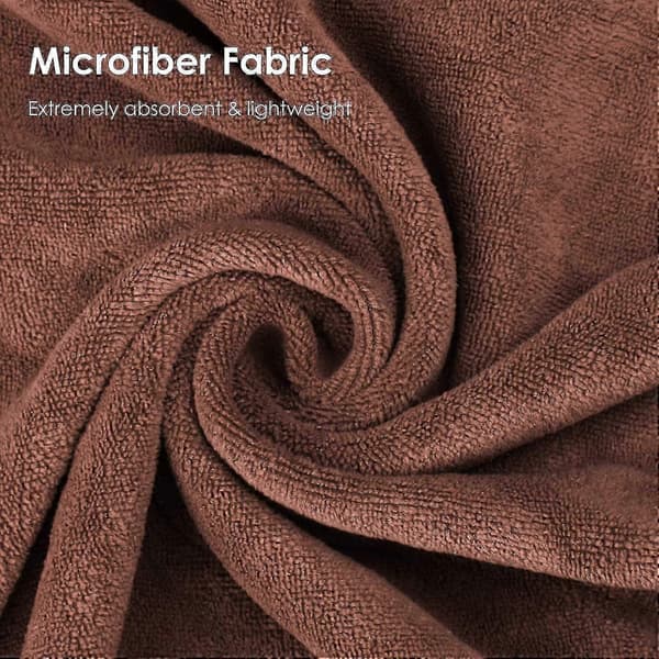 Mikrofiber Hundebadekåbe Hurtigtørrende Hundebadekåbe Håndklæde