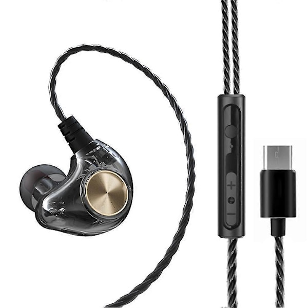 Hifi In-ear Hörlurar Trådbundna Hörlurar Sport Hörlurar 5d Stereo Surround Bas Headset Gaming Hörlurar