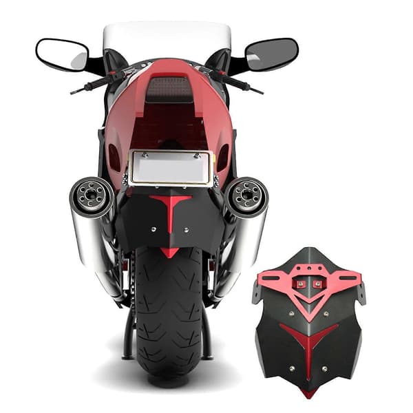 Pyöränsuoja Kiinnikkeellä Roiskesuoja Grom Msx125 -pyörään