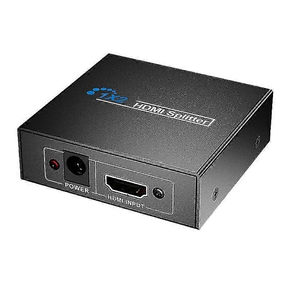 1x2 Splitter Fra 1 Port Til 2 Skjermer Duplikat/Speil Usb Drevet Splitter (en Inngang Til To Utganger)