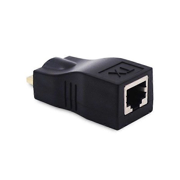 DOONJIEY 4K 3D HDMI-kompatibel Extender til RJ45 over Cat-5e/6 Netværk LAN Ethernet Adapter