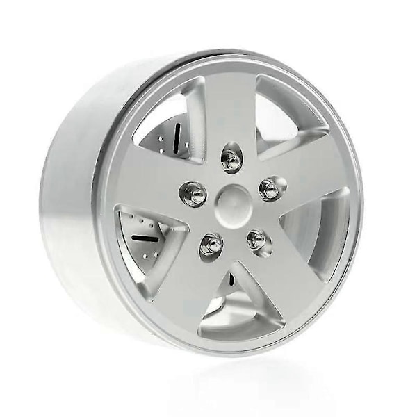 2.2 Metallinen Helmi Vanne Pyörän Napa Jarrulevyllä 1/10 Rc Maastoauto Axial Scx10 Wraith R