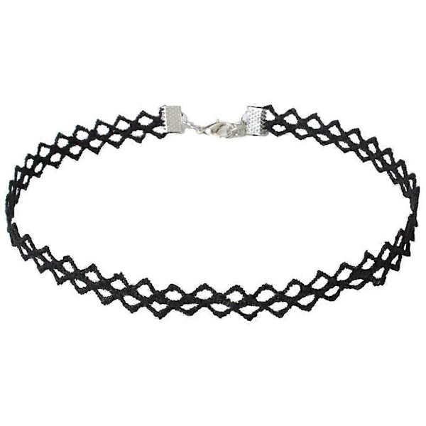 4 stk. Dame Blonde Choker Halskæde med Forlænget Kæde