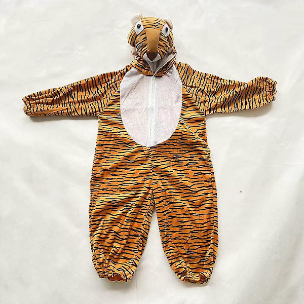 2023 Lasten Tiikeri Naamiaisasu Eläin Halloween Cosplay Lapsi Susi Puku Tiger