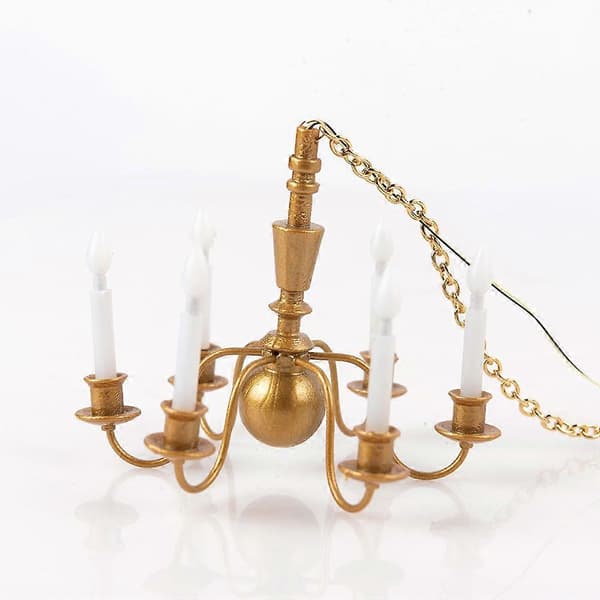 Miniature Loftslamper Mini Loftslampe Sandbord Bygning DIY Materiale