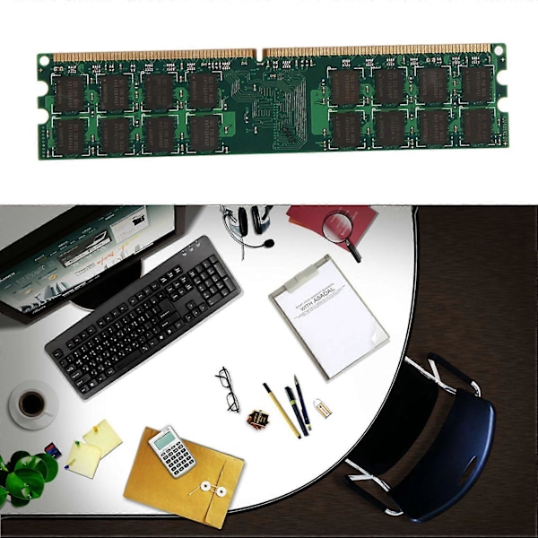 Ddr2 4gb Ram Minne 800mhz Pc2 6400 Dimm 240 Pins Endast För Amd Stationär Dator Minne Ram