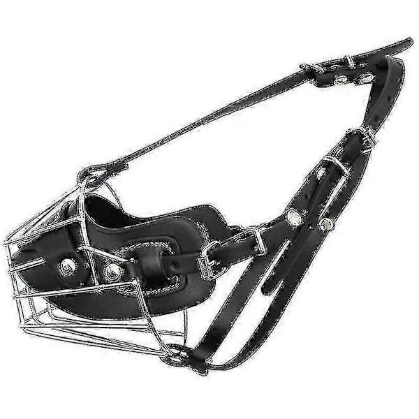 Super Metal Muzzle Hundmunkorgar Läder Muzzle Kompatibel Stora Hundar, m - Z