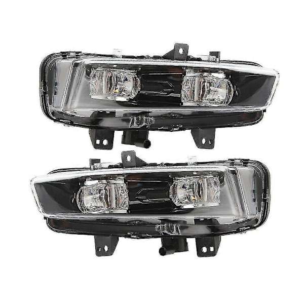 1 Sett Bil Front Tåkelys Lampe Led Hovedlys Tåkelys For Evoque 2011-2016