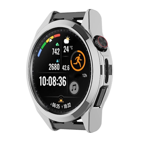 Skärmskyddsfodral för Watch Gt Runner, härdat glas, elektropläterad halvskyddande
