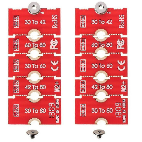 2 stk. M2 M2plus Ngff Nvme M.2 Utvidet Overføring 2230, 2242, 2260, 2280 M2 Endre Lang Størrelse U.2 M.3 S
