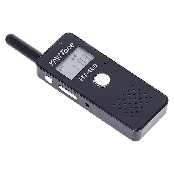 1 Set Walkie Talkie för Vuxna Miniatyr Walkie Talkie Hotell Trådlös Walkie-talkie Utomhus Interfon