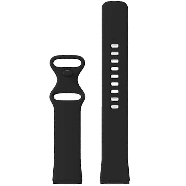 Säädettävä vedenpitävä silikoninen rannekkeen korvaushihna Versa 3 Sense -kelloon Black Small