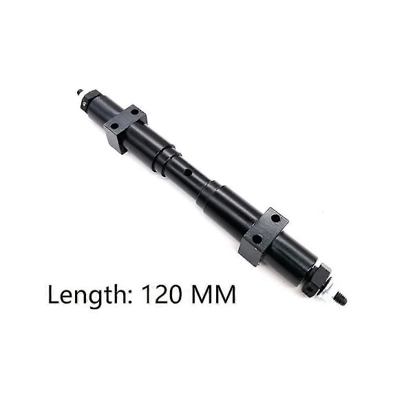 Traktorin autoon 1/14 Traktorin Uned-akseliperävaunu Modifioitu DIY-metalliakseli, 120 mm