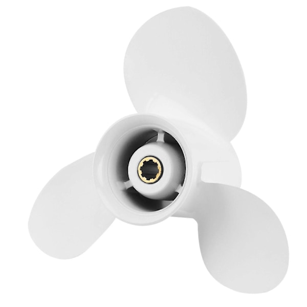 Propeller 9 1/4x11 För Utombordsmotorer 9.9 F9.9 15hk F15c F15 F20 Aluminium 8 Splines Rh 63v-4
