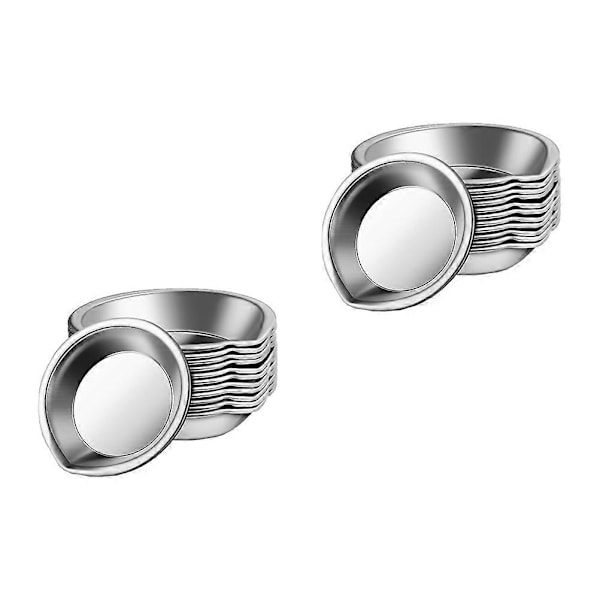 24 stk. malerfarve i rustfrit stål Praktisk enkel metalfarve til hjemmebutik
