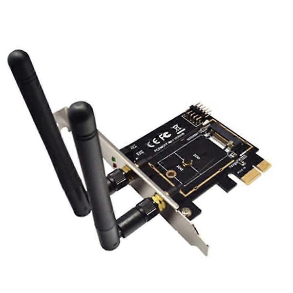 M.2 Wifi Adapter M2 Ngff Key A-e Til Mini Pci Wifi Raiser Pci-e 1x Ngff Trådløs Understøttelse Mini Pcie N