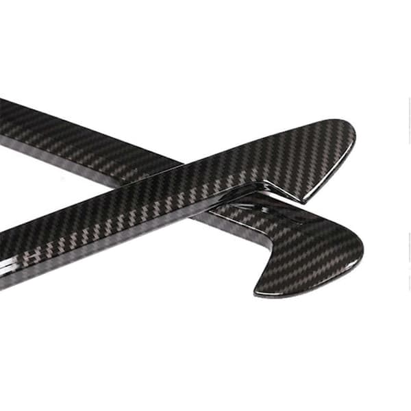 Bilskjerm Luftstrøm Skjermer Luftinntak Deksel Trim Stripe Side Logo Dekor Side Logo Paljetter