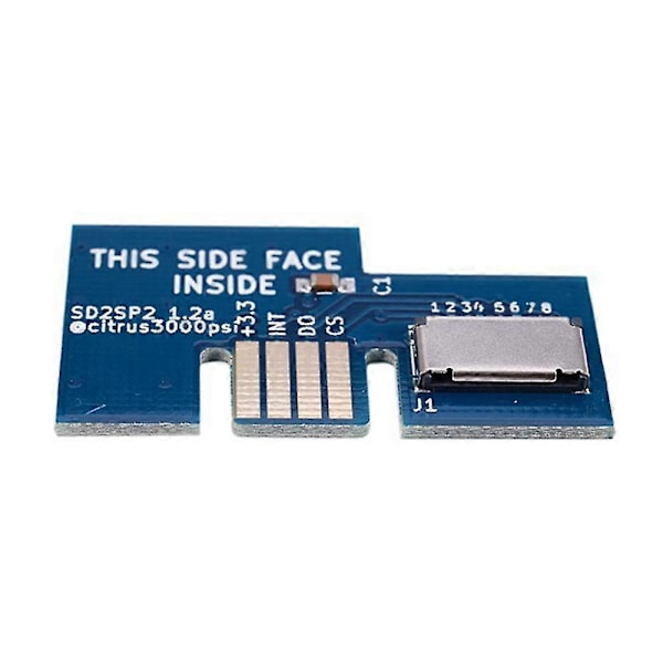 D2sp2 Sdload Adapter For Ngc Sd2sp2 Sd Load - SD-kort TF-kortleser, Blå