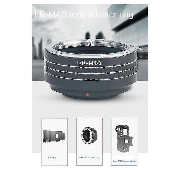 Lr-/3 Linsadapterring För Lr R Slr-Objektiv Till M43