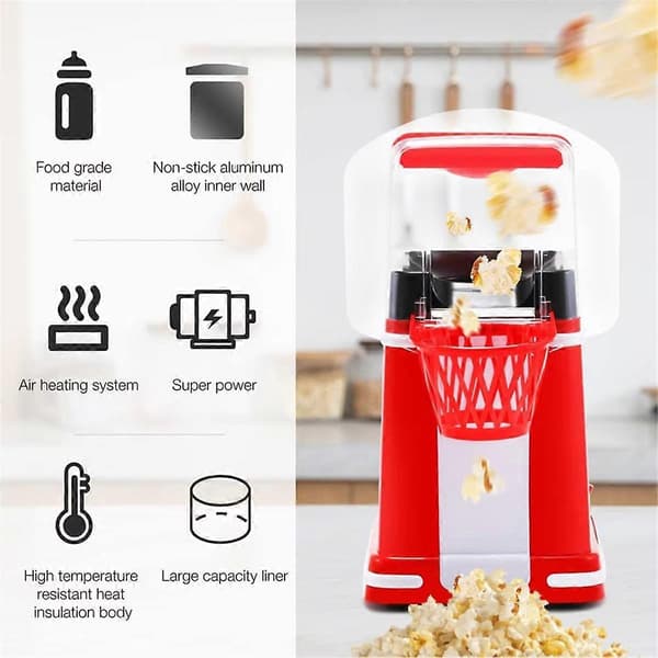 Mini Popcornmaskin för Hemmakök Film Jul (UK)