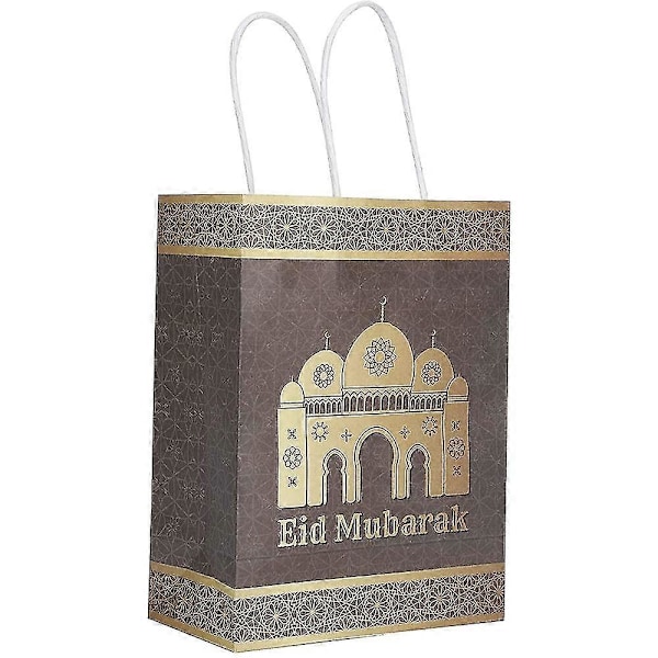 12 st Dan Väska Eid Mubarak Presentpåse Råttor För Barn Dan