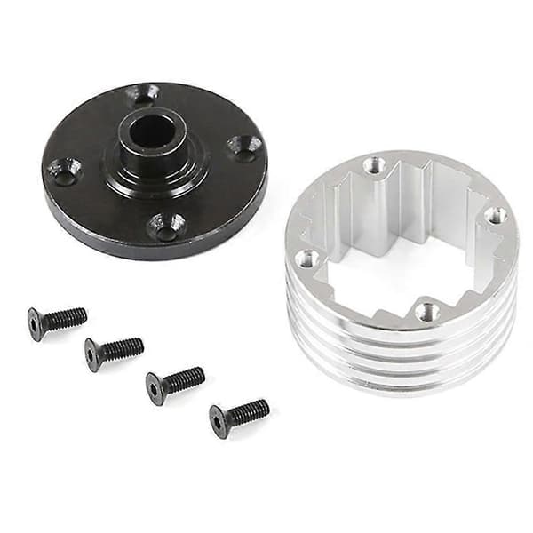 Aluminium Differentialehus Til Losi 5t, Kmx2, Rovan, Slt Rc Dele, Sølv