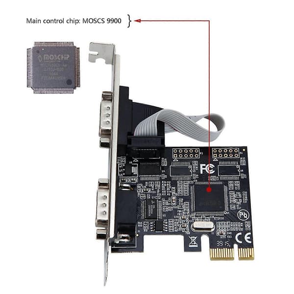 Pcie Til Serielle Porte Rs232 Interface Pci-e Pci Kort Adapter Industriel Kontrol Computer Udvidelse Ca