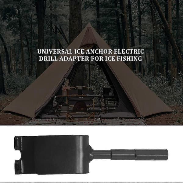 Universal Isanker Power Drill Adapter Til Isfiskeri, Gør Opsætning Af Læ Hurtig Og Nem, Is