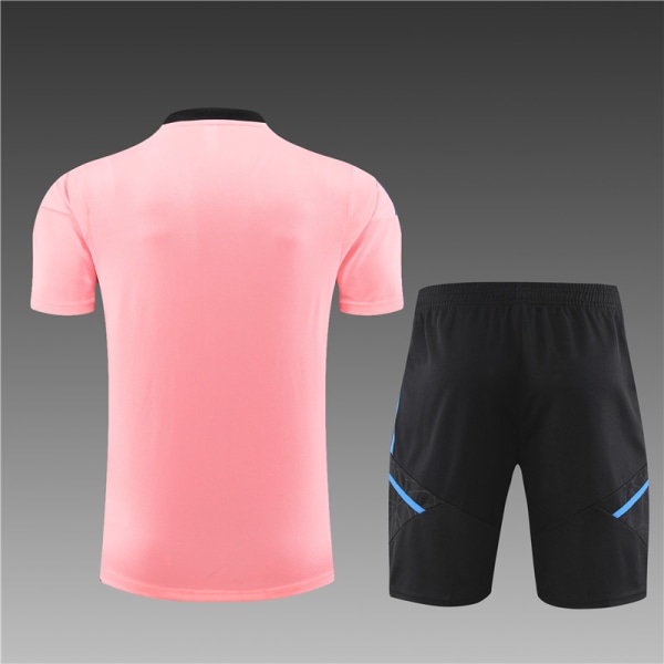 Säsong 22-23 Manchester United kortärmad tröja för vuxna/barn pink 16