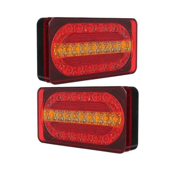 12V Bil LED Baklys Brems.indikator Blinklys Vanntett Bakbremselys Universal For C
