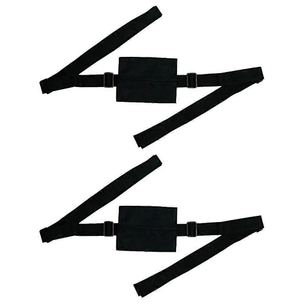 2 st Yoga Matta Bärrem Yoga Roller Hållare Portabel Yoga Matta Sling Rem Ficka Design Rem Hållare