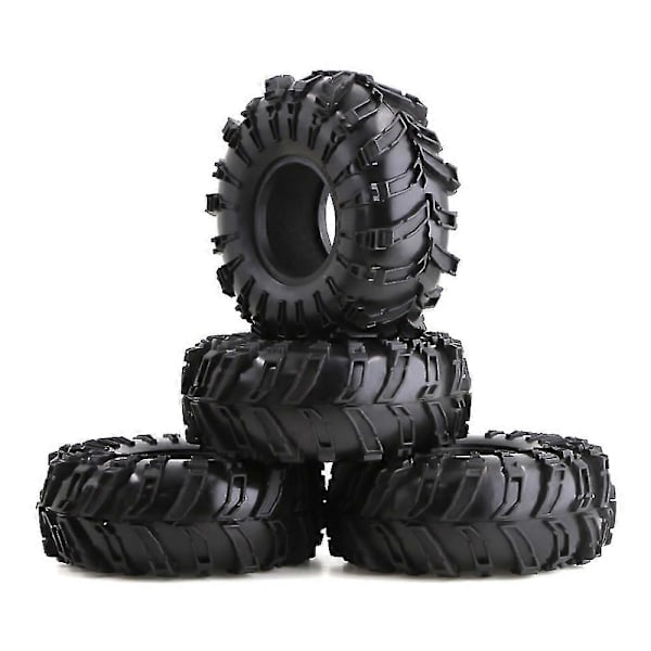 4kpl 140mm 2.2 Kumirenkaat Pyöränrenkaat 1/10 Rc Crawler -auto Axial Wraith Scx10 Capra Traxxas Tr