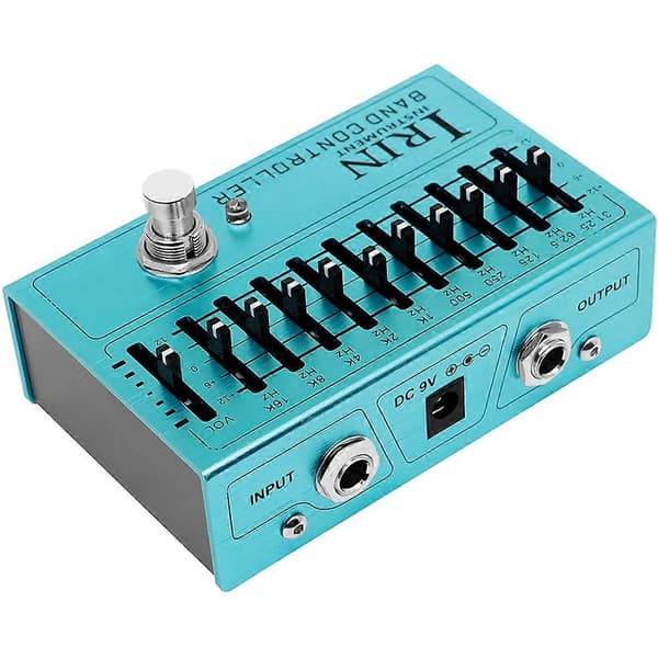 Elektrisk Gitar Effektor Akustisk Simulering Ti-Trinns Equalizer Gitar Enkel Effektor