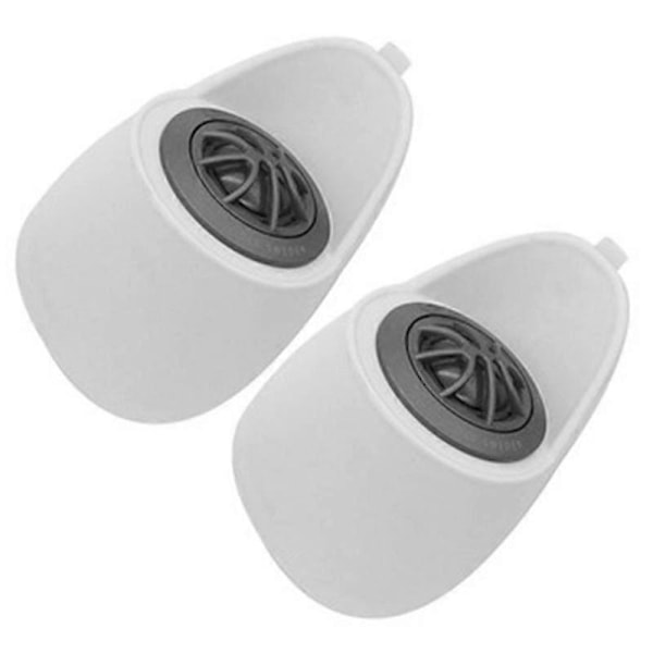 2 stk. 2,5 tommer Bil Audio A-stolpe Tweeter Beslag Bil Tovejs Frekvens Inverteret Form Beslag Tweeter