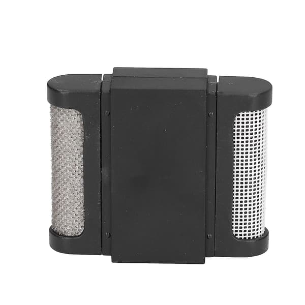 Bærbar Mini Sweater Fjerner til Hår, Dobbelt Lag, 5 stk, til Hjemmerejser - Sort
