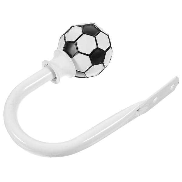 Fodbold Gardin Tieback Vægmontering U Form Gardin Holdback Fodbold Form Krog