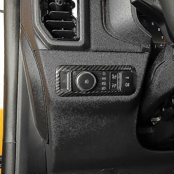 For Sport 2021 2022 Bryterknapper for frontlykter Kontroller Panel Ramme Deksel Trim Tilbehør, ABS Bil