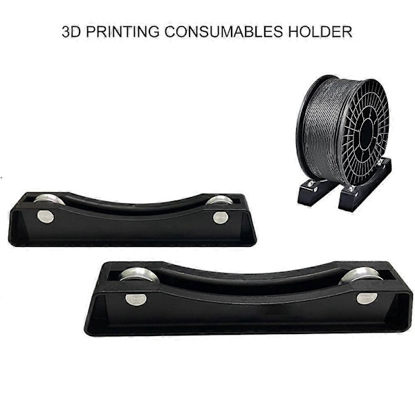 3D-printer filament spoleholder buet spor jevn glidende filamentmonteringsstativ brakett PLA filamentholderstativ 3D-printertilbehør
