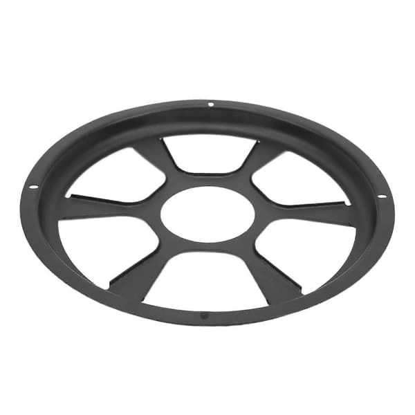 Kaiuttimen suojusverkko pyöreä suojaava musta pölytiivis subwoofer-lisävaruste