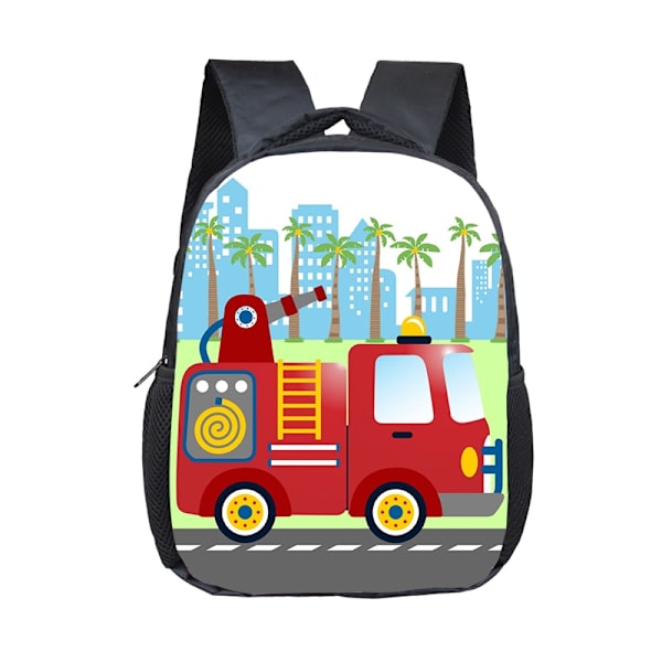 Barns 12 tum Lastbil/Ambulans/Traktor Förskola Skolväska style 2
