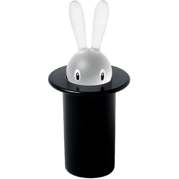 \"Magic Bunny\" Tandstikholder, Sort