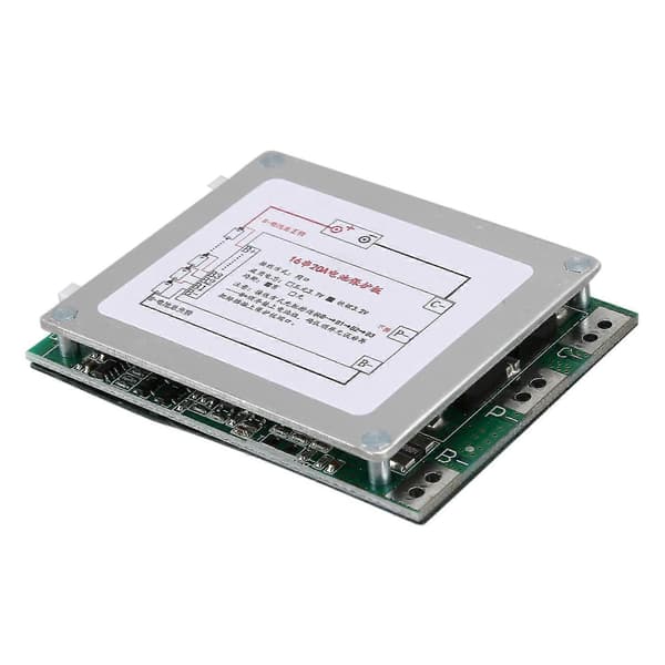 16s 48v 20a 18650 Lifepo4 Batteriskyddskort Bms Pcb Med Balansering För E-cykel Escooter