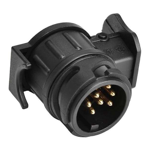 12V 13-benet til 7-benet N&S Trailer Stik Adapter Plug Konverter Stik til Trailer Campingvogn