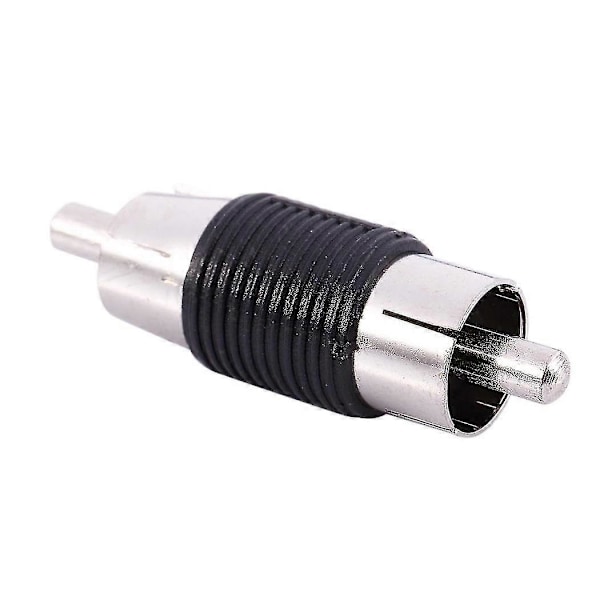 Lige AV RCA Han til Han Stik Koblinger Adaptere 6 stk