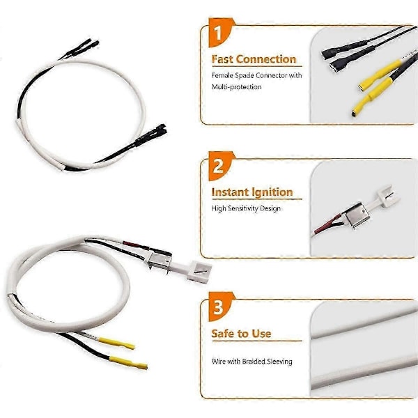 7642 Grilltändare Kit för Spirit I&II 210-310 Gasolgrill, Elektronisk Tändare Kit för Modeller E-210, S- s20241212133