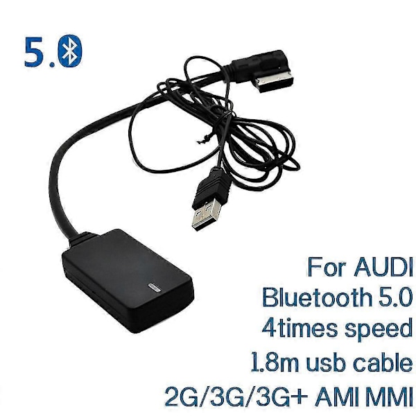 Mmi Mdi Trådløs Aux Tand Adapter Kabel O Musik Auto Tand Til A3 A4 - 2/3/3g