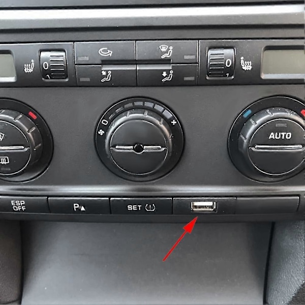 Bil Rcd510 Rcd315 Cd Ch Usb Grensesnitt Adapter O 4pin Koblingskabel For 2011 Octavia 2007