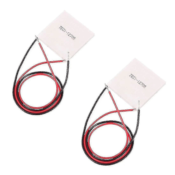 2 stk. Tec1-12706 Køleelementer Tec1-12706 12v 6a Køleplade