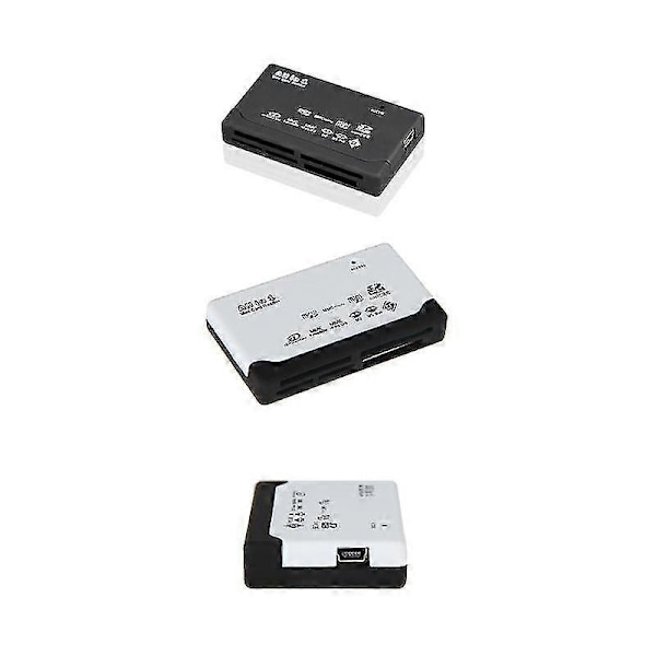 Kortläsare Usb2.0 Minneskortläsare Snabb Dataöverföring Allt I Ett Kortläsare Stöd Tf Cf S
