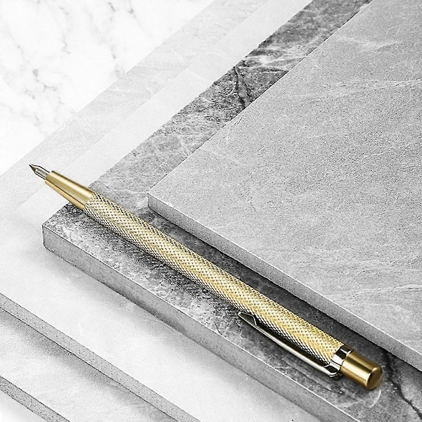 5 stk Diamant Metall Marker Graveringspenn Wolframkarbid Nib For Glass Keramisk Metall Tre Gravering